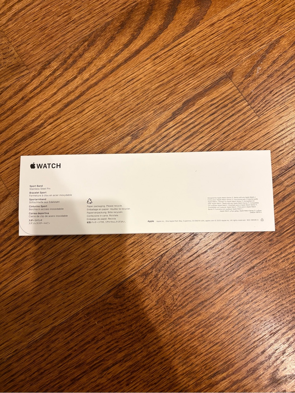 Apple Purple Watch Band - Size Small/Medium - Picture 2 of 4